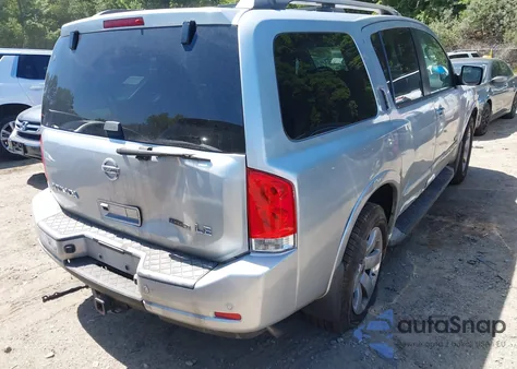 2008 Nissan Armada Le from USA, damaged, VIN 5N1BA08C28N626499